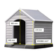 Dog House manyag kerti kutyal szrke