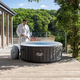 Lay-Z-Spa Havana Airjet felfjhat jakuzzi 180 x 66 cm, Rattan hats, 2-4 szemlyes