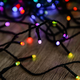 Heylight okos fnyfzr, 200 RGB LED, fekete kbel, 20 m
