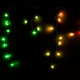 Heylight jgcsapfzr, 300 x 40 cm, 100 RGB LED, fekete kbel, IP44, BT vezrls