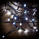 LED fnyfzr, hideg fehr, 80 LED, 6,4 m