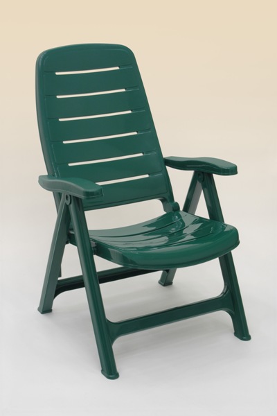 Bolero mûanyag kerti szék zöld - Flair