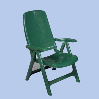 Prelude mûanyag kerti szék zöld - Flair