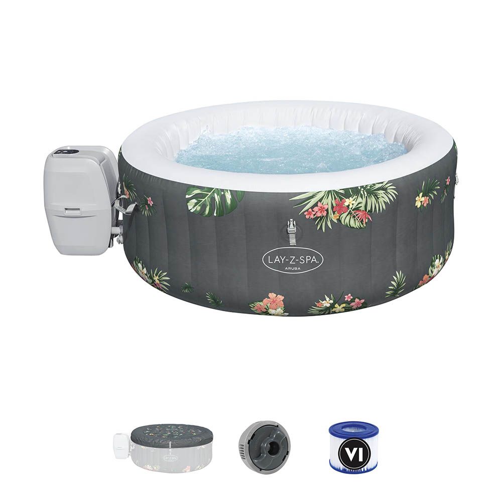 Lay-Z-Spa Aruba Airjet felfjhat jakuzzi 170 cm x 66 cm
