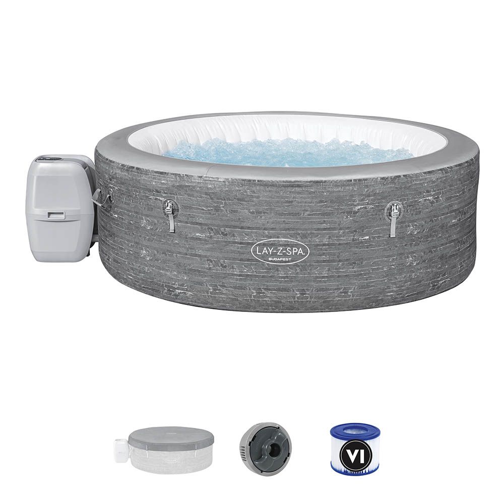 Lay-Z-Spa Budapest AirJet masszzsmedence 196 x 66 cm