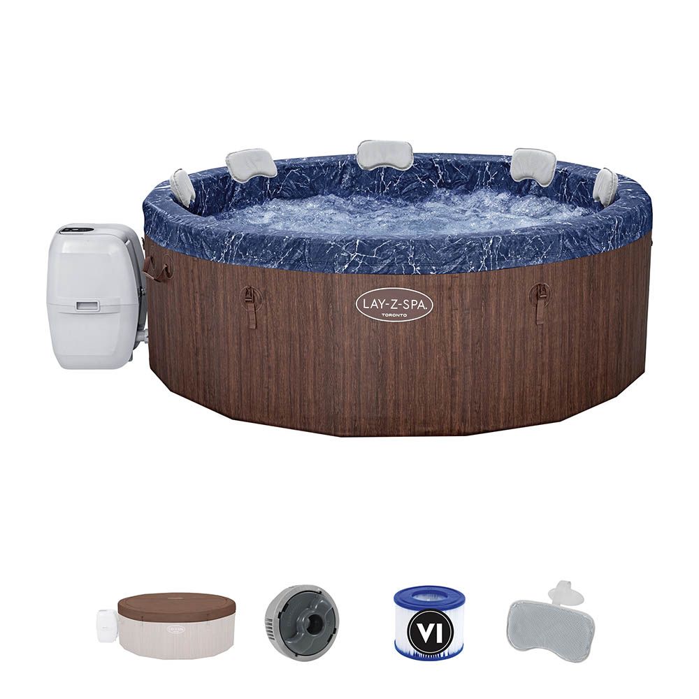 Lay-Z-Spa Toronto Airjet merevfal jakuzzi 190 x 70 cm
