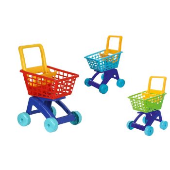 Műanyag játék bevásárló kocsi 5022