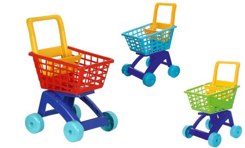 Műanyag játék bevásárló kocsi 5022