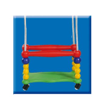 Színes műanyag gyermek hinta 420