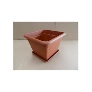 Műanyag kerti Virágcserép+alátét Sydney 61297