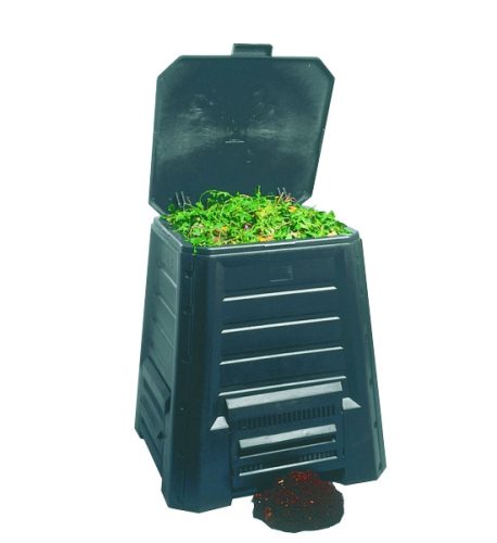 Komposztáló 340 literes alj nélküli fekete - Flair 69706