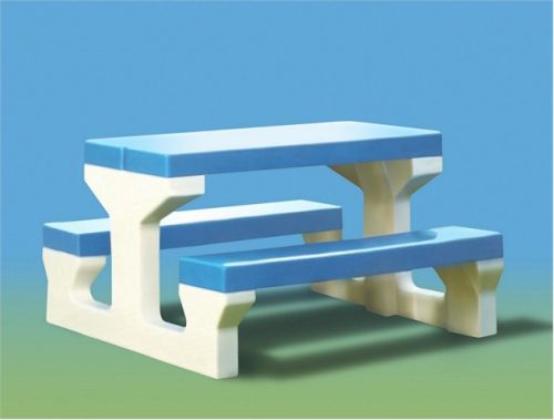 Műanyag gyermek pad - Flair