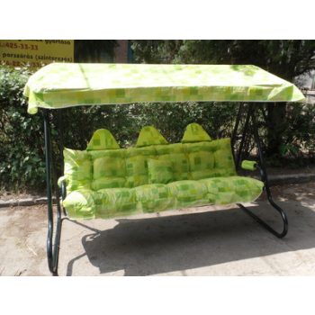 Hercules hintaágy zöld, párnával