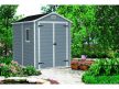 Manor 6x8 DD műanyag kerti tároló ház szürke - fehér