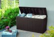 Comfy műanyag kerti tároló láda 270l-es barna