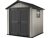 Oakland 757 műanyag kerti tároló ház barnás szürke - antracit