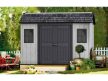 Oakland 1175 SD műanyag kerti tároló ház barnás szürke - antracit