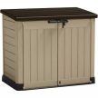 Store It Out Midi műanyag kerti tároló beige - barna színben