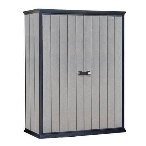 Duotech High Store PLUS műanyag kerti tároló barnás - szürke