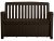 Patio Bench műanyag kerti pad/tároló barna 227L