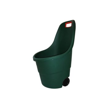 Easy Go 55L műanyag kerti talicska sötét zöld