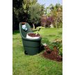 Easy Go 55L műanyag kerti talicska sötét zöld