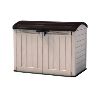 Store It Out Ultra műanyag kerti tároló beige - barna
