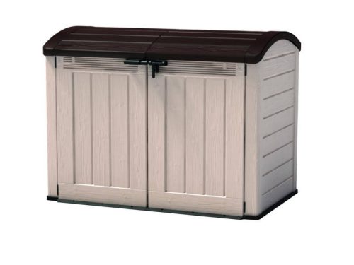 Store It Out Ultra műanyag kerti tároló beige - barna