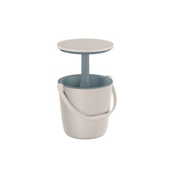 Go Bar műanyag kerti party kellék fehér kék