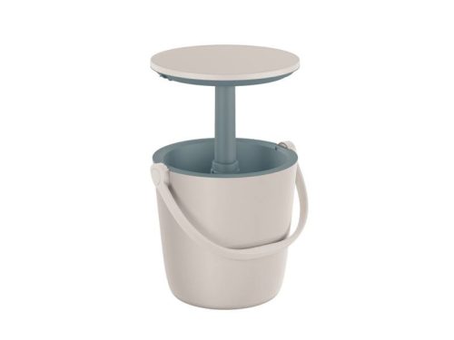 Go Bar műanyag kerti party kellék fehér kék