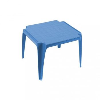 Susi műanyag kerti gyermek asztal kék négyszögletes O163