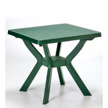 Reno műanyag kerti asztal zöld O135