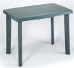 Faretto műanyag kerti asztal zöld O154