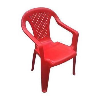 Gyermek műanyag szék piros O11