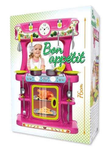 Dohány Bon Appetit műanyag gyermek játék konyha 76 cm 