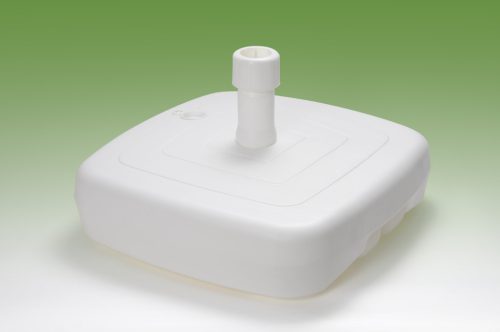 Műanyag kerti napernyőtalp Tenuto fehér, 50L-Flair