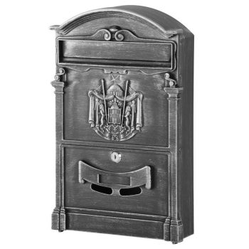 Postaláda alumínium silver - ezüst