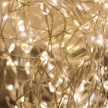 Tündérfény dekorfüzér, meleg fehér, 50 LED, 5 m, réz kábel