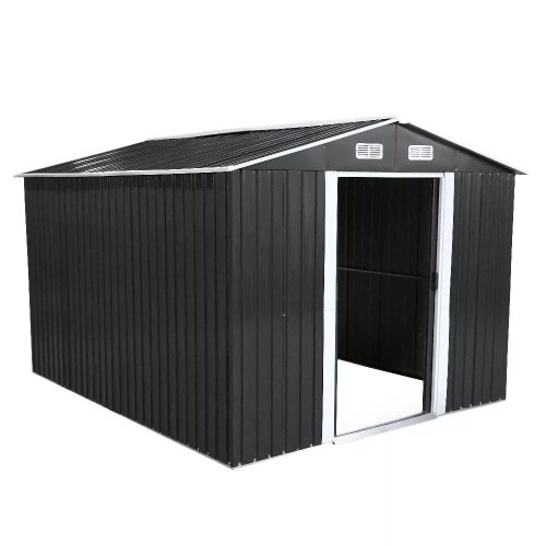 Ohio 10x8 fém kerti tároló ház antracit szürke