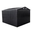 Ohio 10x8 fém kerti tároló ház antracit szürke