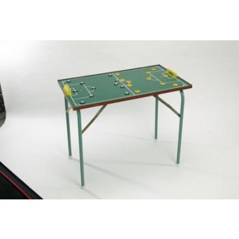 Gombfoci asztal nyitható lábbal