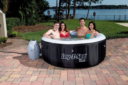 Lay-Z-Spa MIAMI felfújható jakuzzi 180 x 65 cm, 2-4 személyes