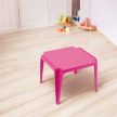 Susi műanyag kerti gyermek asztal pink négyszögletes O163