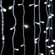 Crystalline toldható fényfüggöny 2,5 x 2 m, hideg fehér, 500 LED,átlátszó kábellel