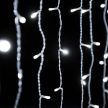 Crystalline toldható LED fényfüggöny 0,9 x 2,0 m 192 db hideg fehér LED-del, átlátszó kábel