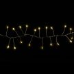 Tündérfény girland, ezüst kábel, meleg fehér, 700 LED, 7 m