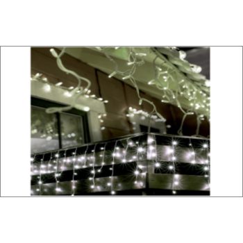 Kül és beltéri fényfüggöny, hideg fehér, 300 LED