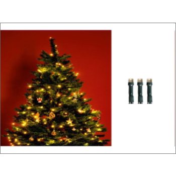 Beltéri fényfüzér, meleg fehér, 100 LED