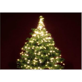 Kül és beltéri meleg fehér fényfüzér, 150 LED