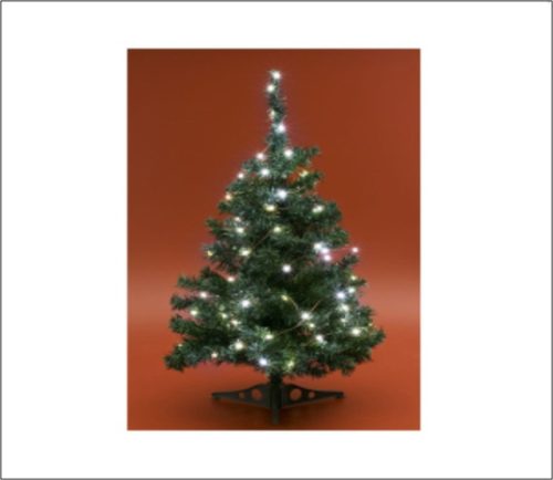 Kül és beltéri mikro led fényfüzér, hideg fehér, 80 LED